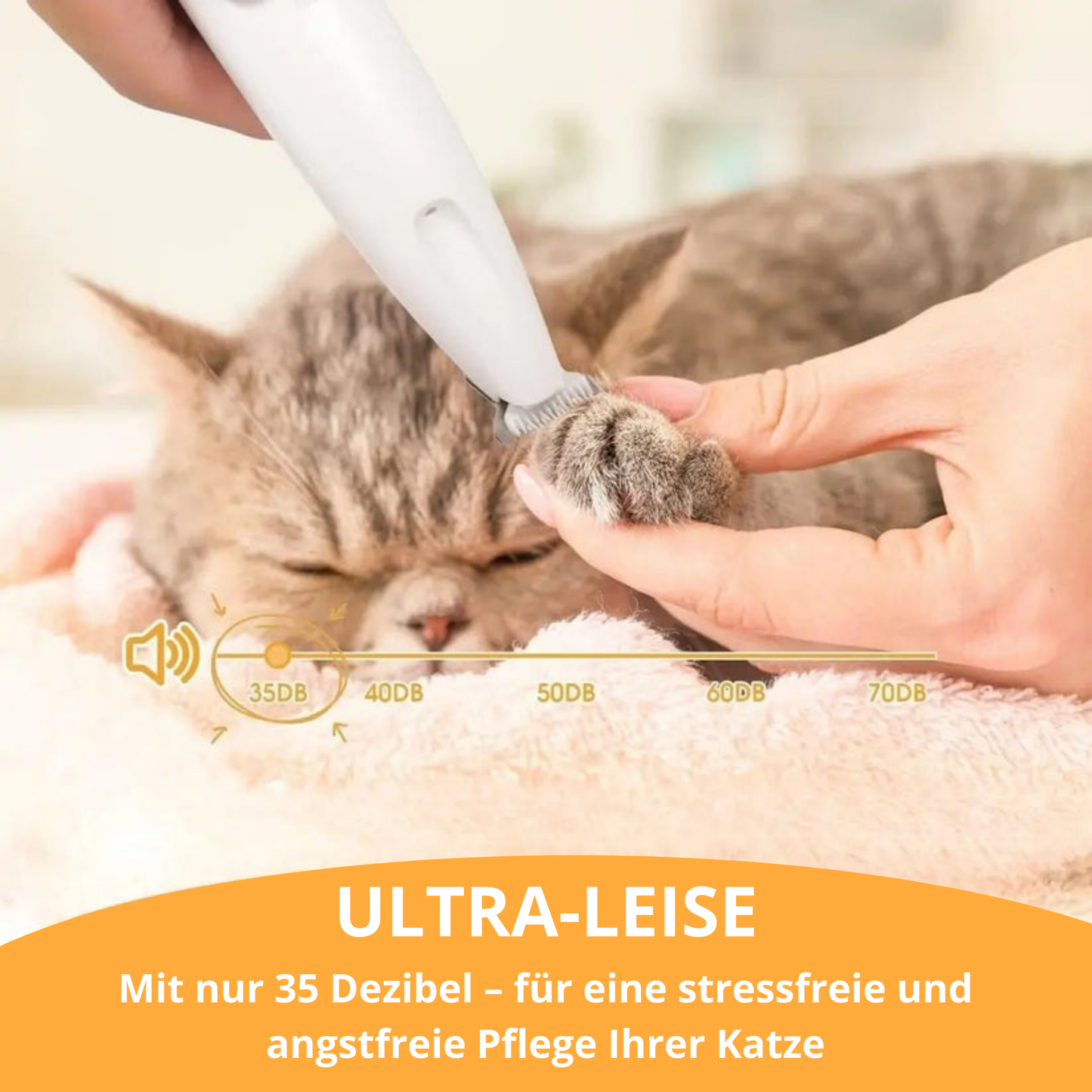 Miaucare™ – Präzisionstrimmer für Katzen